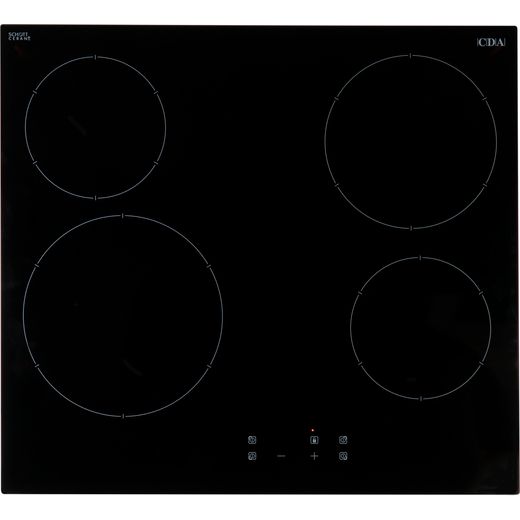 CDA HC6621FR Built In Ceramic Hob - Black